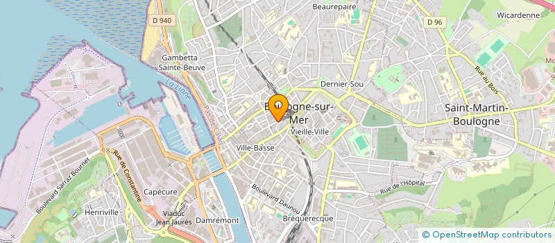 localisation de l'entreprise MONSIEUR IRSHAD SHIRZAD  BOULOGNE-SUR-MER