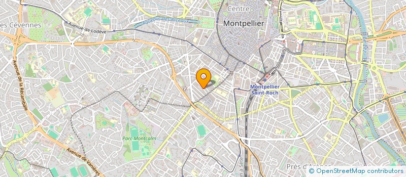 localisation de l'entreprise MONSIEUR IRUNG LUONG à MONTPELLIER