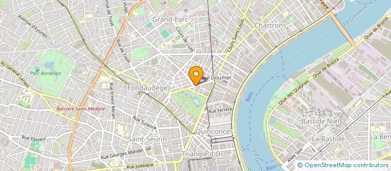 localisation de l'entreprise MONSIEUR IRVIN GUINOIS  BORDEAUX