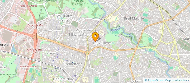 localisation de l'entreprise MONSIEUR IRVIN LETARD  NANTES