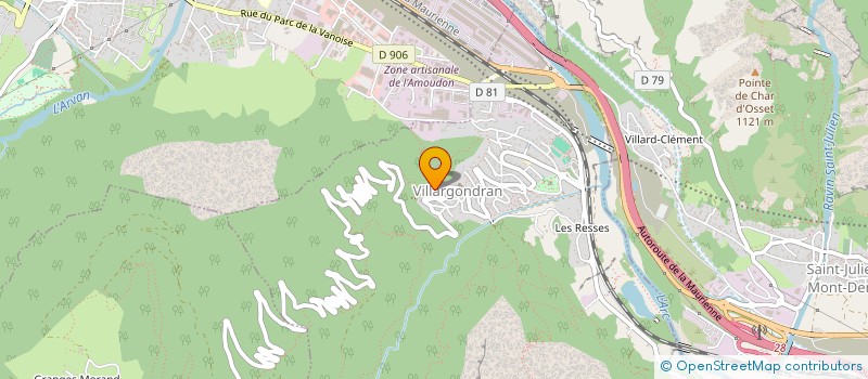 localisation de l'entreprise MONSIEUR IRWIN CHAPPELLAZ  FONTCOUVERTE-LA TOUSSUIRE