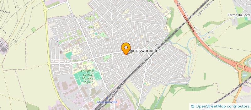 localisation de l'entreprise MONSIEUR IRWIN CHAUMETTE à GOUSSAINVILLE