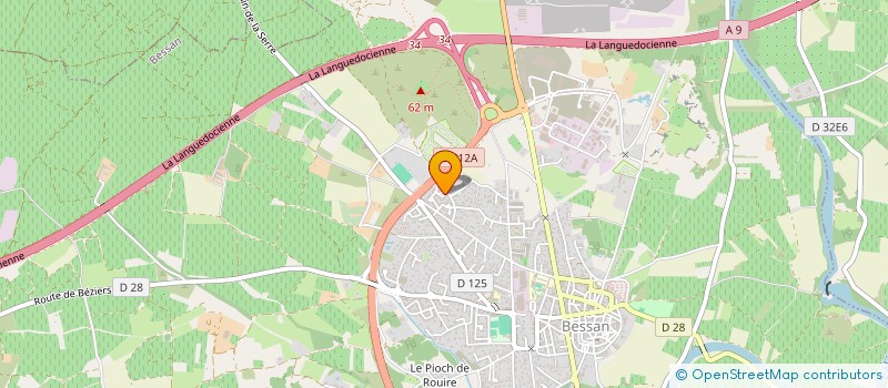 localisation de l'entreprise MONSIEUR IRWIN LE GLOUX  BESSAN