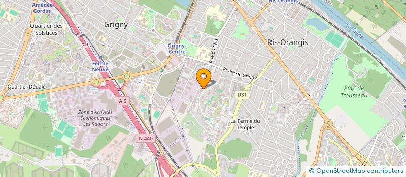 localisation de l'entreprise MONSIEUR IRWING BOLO  RIS-ORANGIS