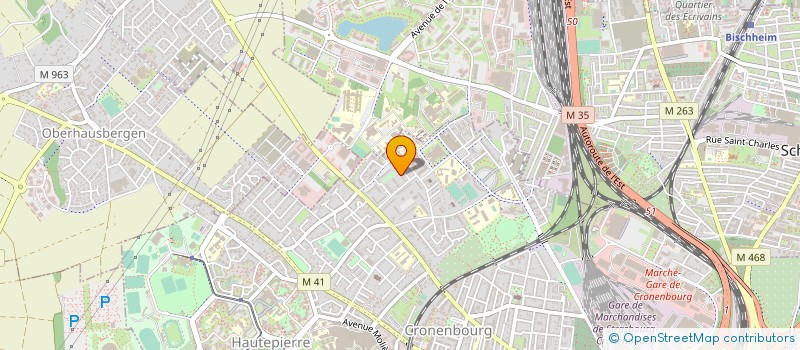 localisation de l'entreprise MONSIEUR ISA AKGUNDUZ à STRASBOURG