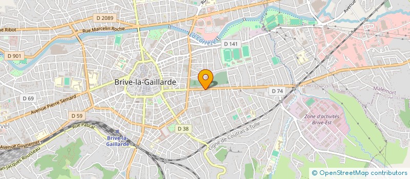localisation de l'entreprise MONSIEUR ISA AVCU à BRIVE-LA-GAILLARDE
