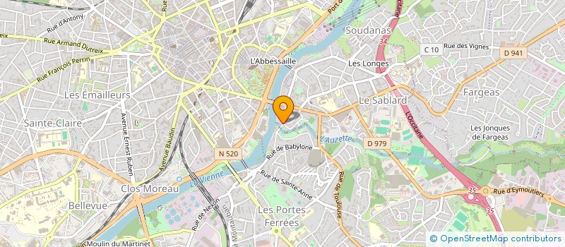 localisation de l'entreprise MONSIEUR ISA AYDOGAN à LIMOGES
