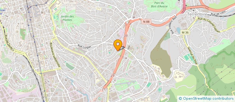 localisation de l'entreprise MONSIEUR ISA KOC  LA GRAND-CROIX