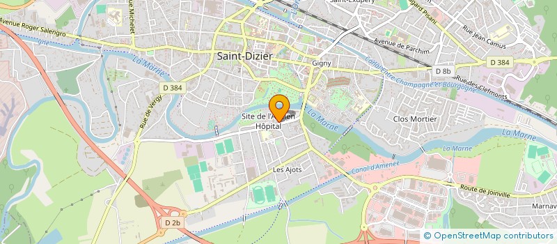 localisation de l'entreprise MONSIEUR ISA KOSAR à SAINT-DIZIER