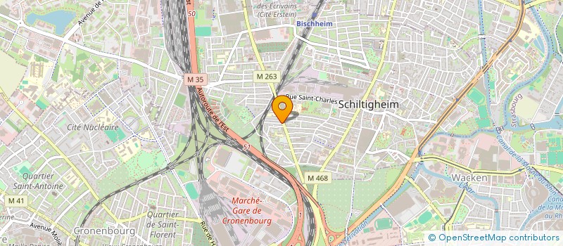 localisation de l'entreprise MONSIEUR ISA KOSE  STRASBOURG