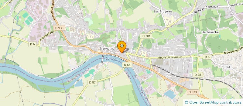 localisation de l'entreprise MONSIEUR ISA OZSOY à TREVOUX