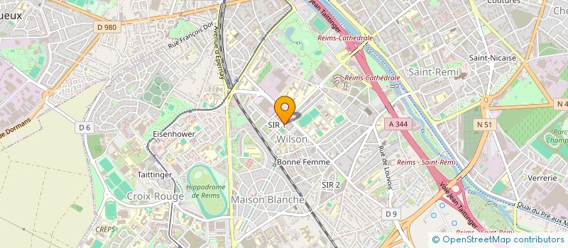 localisation de l'entreprise MONSIEUR ISA SIMSEK  REIMS