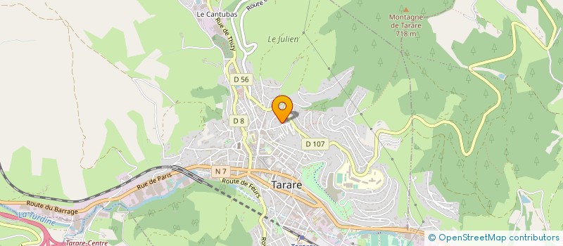 localisation de l'entreprise MONSIEUR ISA SUVARI  TARARE