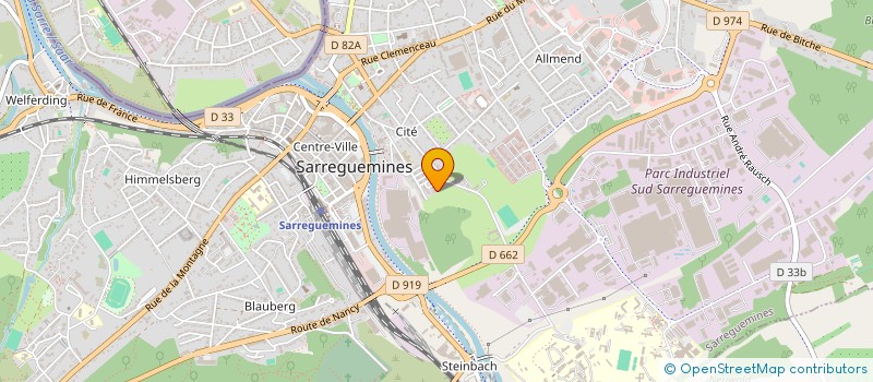 localisation de l'entreprise MONSIEUR ISA TASBAS  SARREGUEMINES