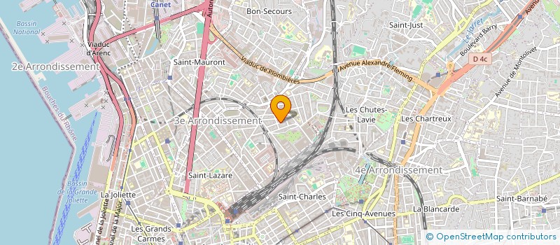 localisation de l'entreprise MONSIEUR ISAAC ADU à MARSEILLE