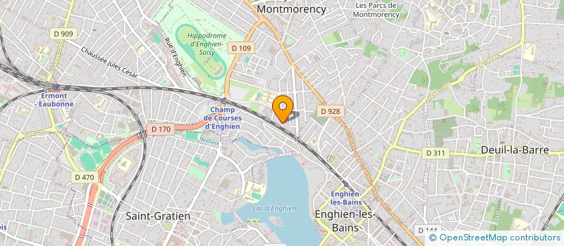 localisation de l'entreprise MONSIEUR ISAAC AMAR  SOISY-SOUS-MONTMORENCY