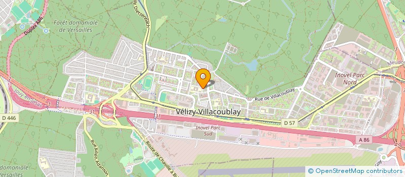 localisation de l'entreprise MONSIEUR ISAAC BECHEKIR  VELIZY-VILLACOUBLAY