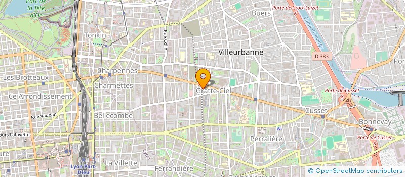 localisation de l'entreprise MONSIEUR ISAAC BENHAMOU  VILLEURBANNE