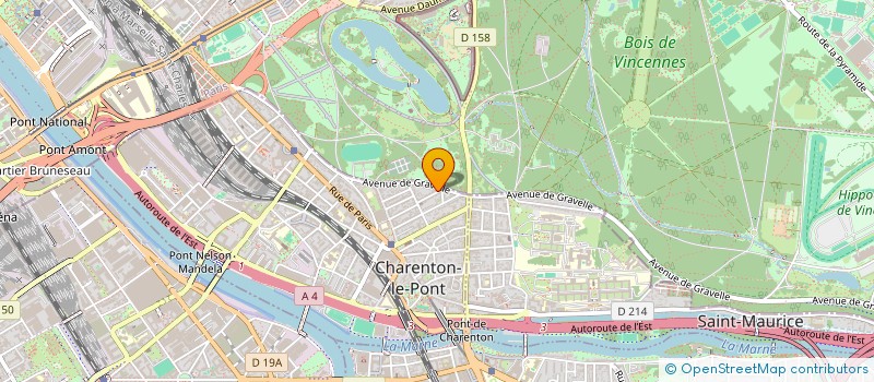 localisation de l'entreprise MONSIEUR ISAAC BENJAMIN DAHAN  CHARENTON-LE-PONT