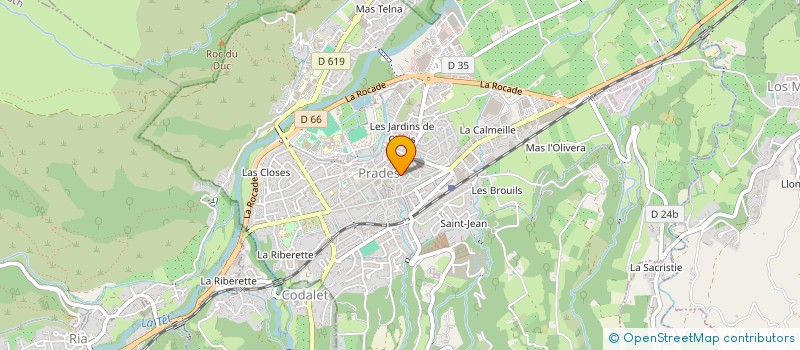 localisation de l'entreprise MONSIEUR ISAAC BOSCH MALAGARRIGA à PRADES