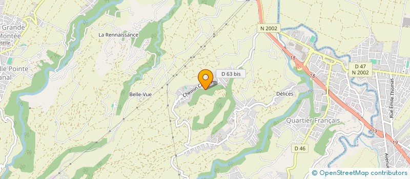 localisation de l'entreprise MONSIEUR ISAAC BRADEL  SAINTE-SUZANNE