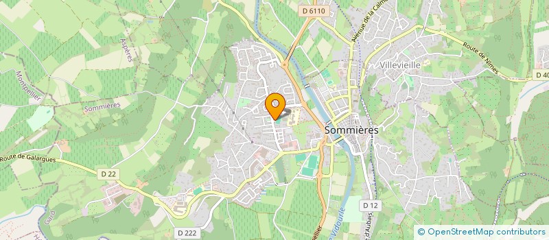 localisation de l'entreprise MONSIEUR ISAAC BUCHE  SOMMIERES