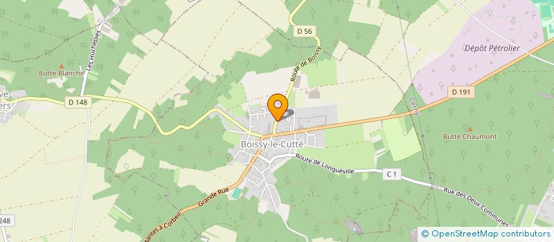 localisation de l'entreprise MONSIEUR ISAAC DASSONNEVIILLE  CERNY