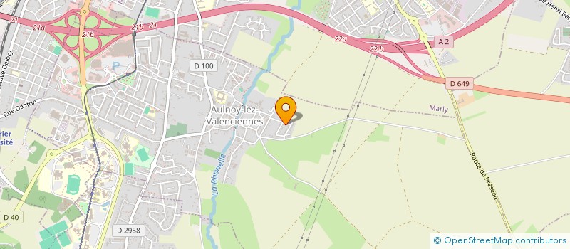 localisation de l'entreprise MONSIEUR ISAAC DELBECQ à AULNOY-LEZ-VALENCIENNES
