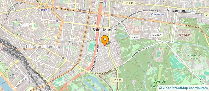 localisation de l'entreprise MONSIEUR ISAAC DERHY à SAINT-MANDE