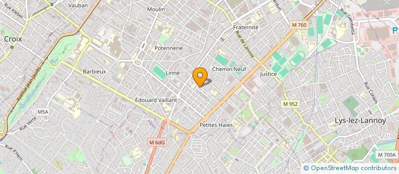 localisation de l'entreprise MONSIEUR ISAAC DIABY à ROUBAIX