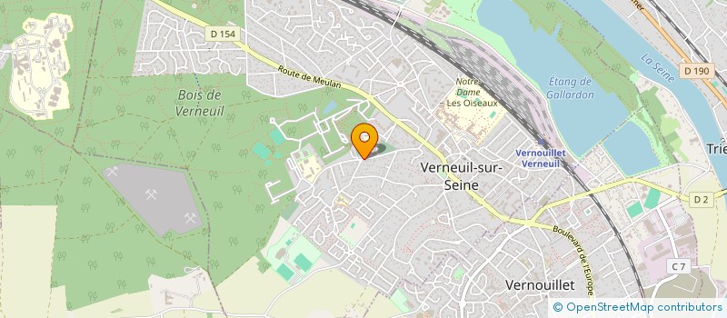 localisation de l'entreprise MONSIEUR ISAAC EKOKOPIMBA NDUMBA à VERNEUIL-SUR-SEINE