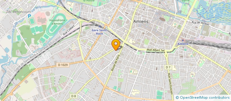 localisation de l'entreprise MONSIEUR ISAAC FUENTES  AMIENS