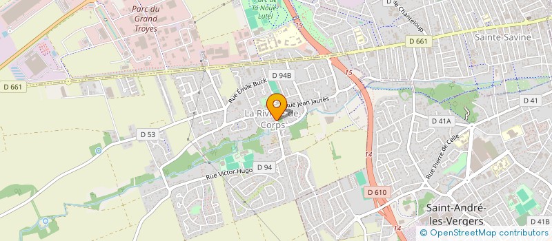 localisation de l'entreprise MONSIEUR ISAAC GARGOWITCH  LA RIVIERE-DE-CORPS