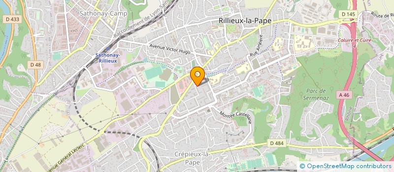 localisation de l'entreprise MONSIEUR ISAAC GOMES PINTO  RILLIEUX-LA-PAPE