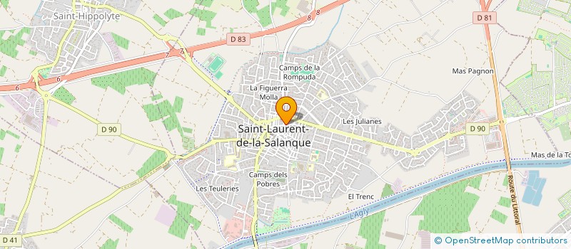 localisation de l'entreprise MONSIEUR ISAAC GONCALVES  SAINT-LAURENT-DE-LA-SALANQUE