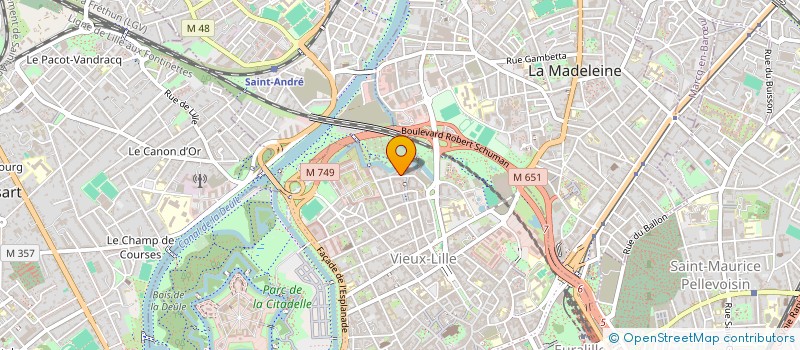 localisation de l'entreprise MONSIEUR ISAAC KANDA à LILLE