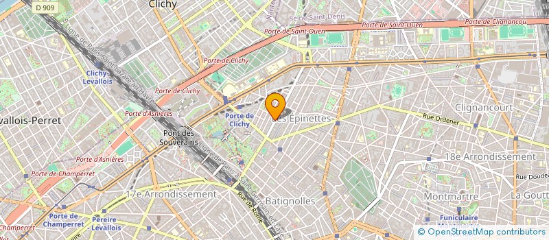 localisation de l'entreprise MONSIEUR ISAAC KOUMOUS  PARIS