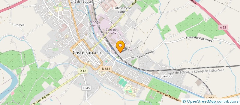 localisation de l'entreprise MONSIEUR ISAAC LOUSTALOT  CASTELSARRASIN