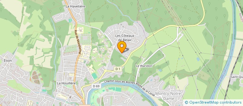 localisation de l'entreprise MONSIEUR ISAAC MARCHERAS  CHARLEVILLE-MEZIERES