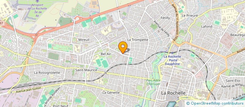 localisation de l'entreprise MONSIEUR ISAAC NGARASSI  LA ROCHELLE