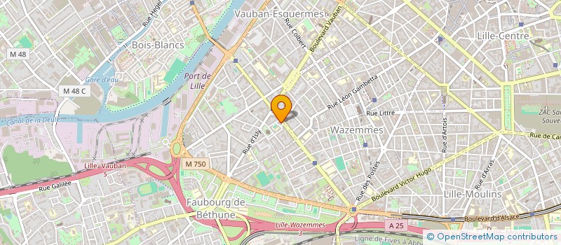 localisation de l'entreprise MONSIEUR ISAAC NGENNA NKODDO à LILLE