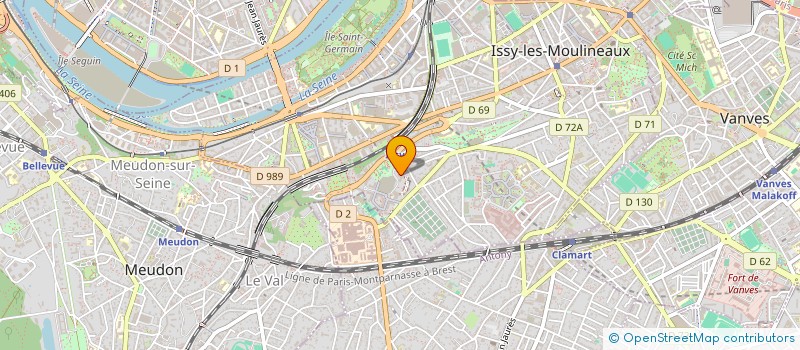 localisation de l'entreprise MONSIEUR ISAAC NZAU SUKA à ISSY-LES-MOULINEAUX