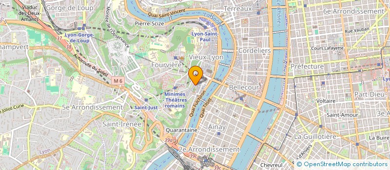 localisation de l'entreprise MONSIEUR ISAAC PERRIN  LYON