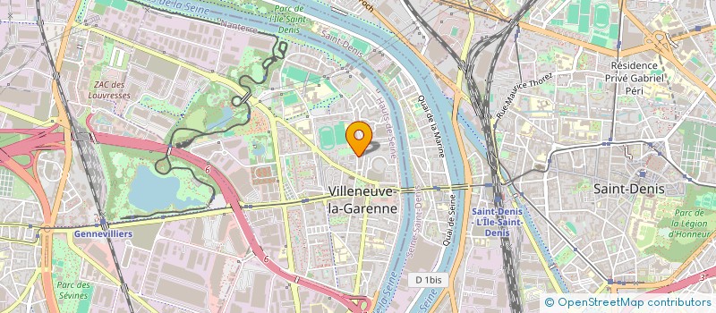 localisation de l'entreprise MONSIEUR ISAAC REBIGO  VILLENEUVE-LA-GARENNE