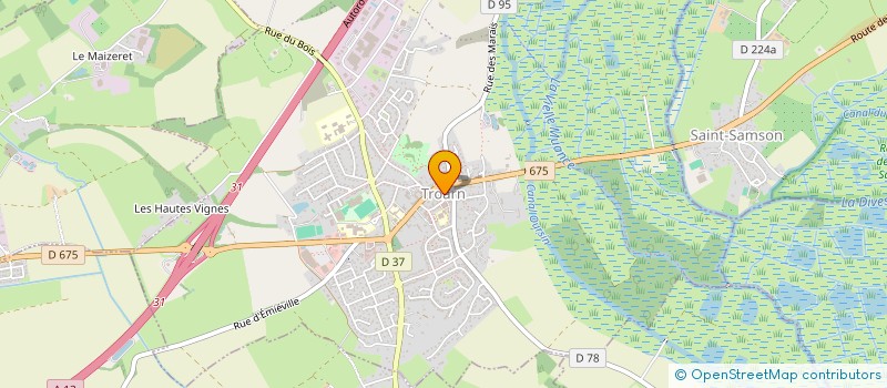 localisation de l'entreprise MONSIEUR ISAAC SAUZER  TROARN