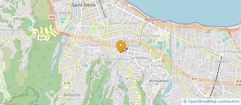 localisation de l'entreprise MONSIEUR ISAAC SELLAM à SAINT-DENIS