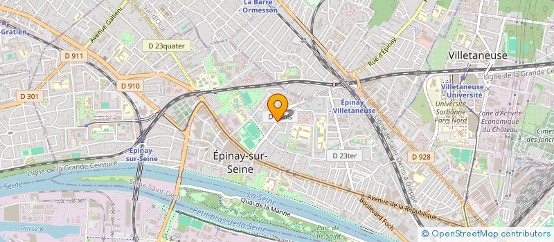 localisation de l'entreprise MONSIEUR ISAAC TARBOURIECH à EPINAY-SUR-SEINE
