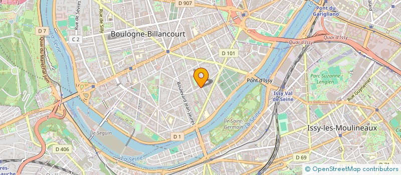 localisation de l'entreprise MONSIEUR ISAAC ZAOUI à BOULOGNE-BILLANCOURT