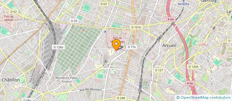 localisation de l'entreprise MONSIEUR ISAAK ROUBAOUI à BAGNEUX