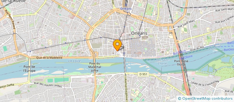 localisation de l'entreprise MONSIEUR ISABELLE FRANCESCHETTI à ORLEANS